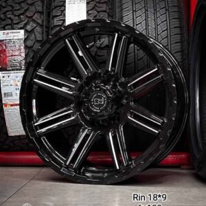 Aro BLACK RHINO R18 - 9" (6x139)