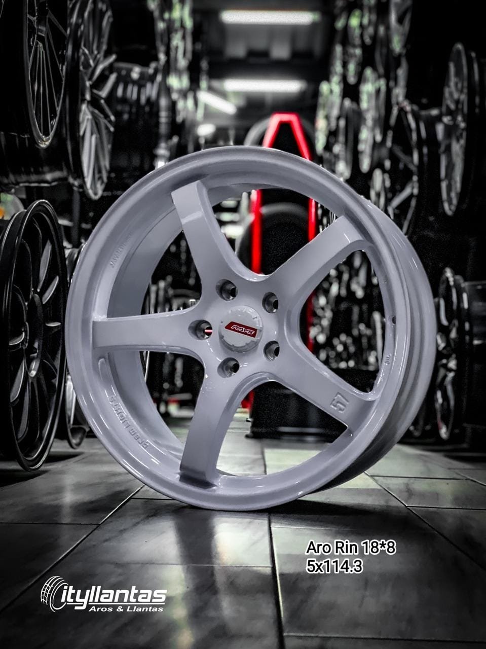 Aro RAYS R18 - 8" (5X114)