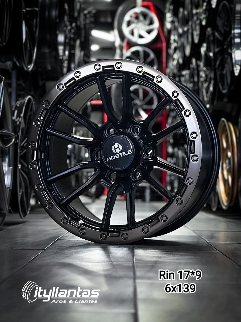 Aro HOSTILE R17 - 9" (6x139)